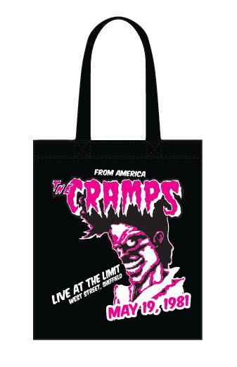 The Cramps at The Limit – tote bag - Dirty Stop Outs