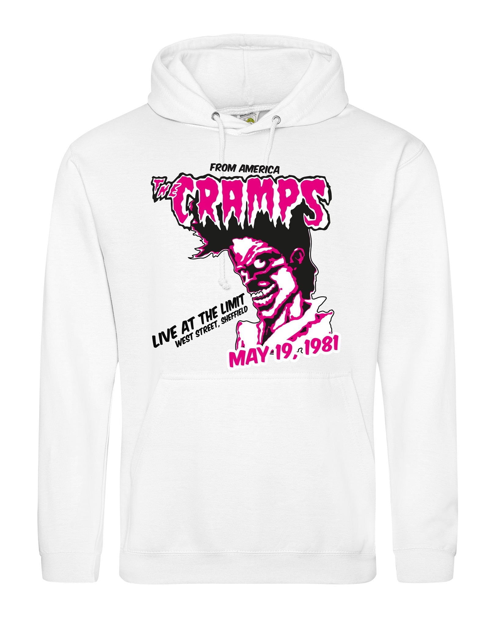 The Cramps at the Limit - unisex fit hoodie - various colours - Dirty Stop Outs