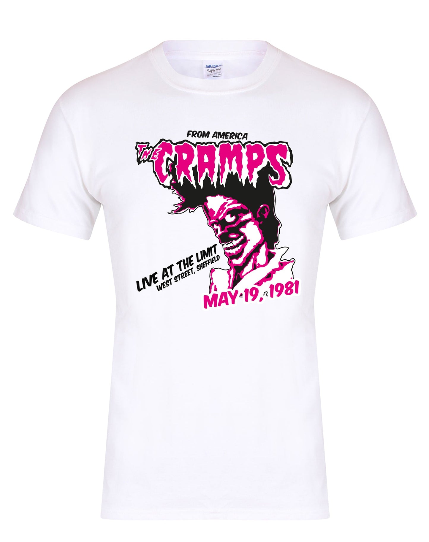 The Cramps at the Limit - unisex fit T-shirt - various colours - Dirty Stop Outs