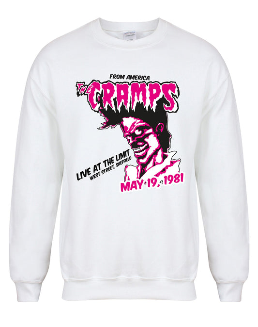 The Cramps at the Limit unisex sweatshirt - various colours - Dirty Stop Outs