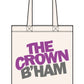 The Crown canvas tote bag - Dirty Stop Outs