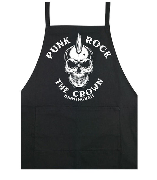 The Crown - punk rock - cooking apron - Dirty Stop Outs