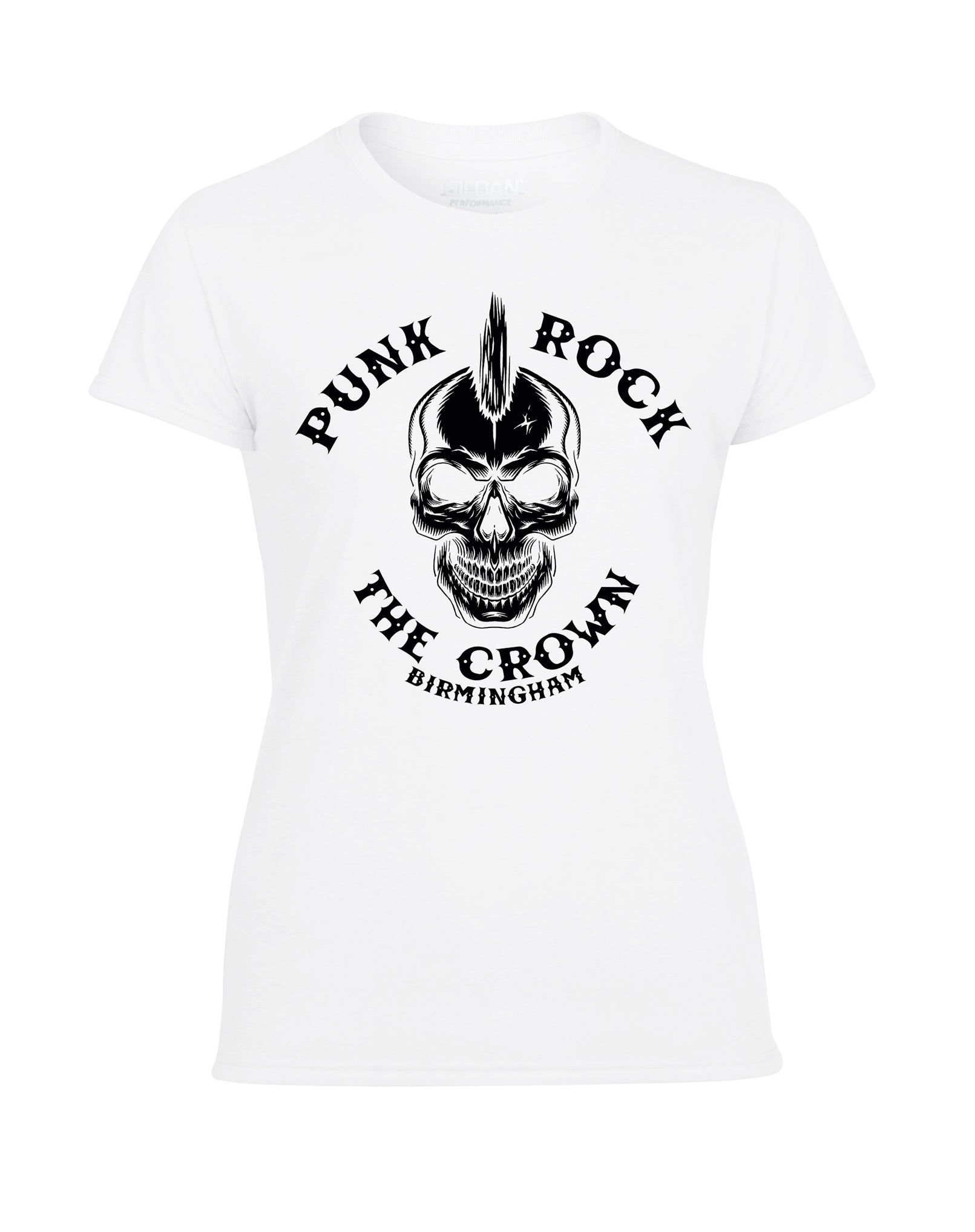The Crown - punk rock - ladies fit T-shirt - various colours - Dirty Stop Outs