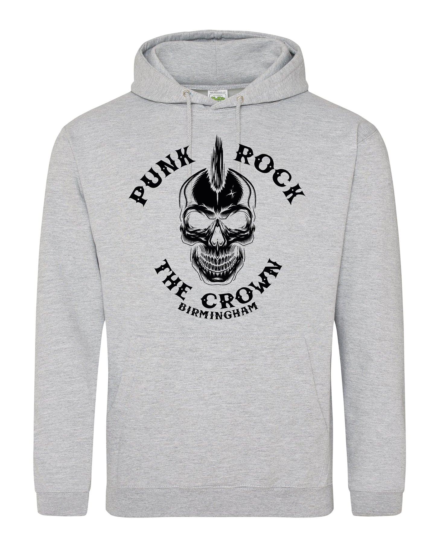 The Crown - punk rock - unisex hoodie - various colours - Dirty Stop Outs