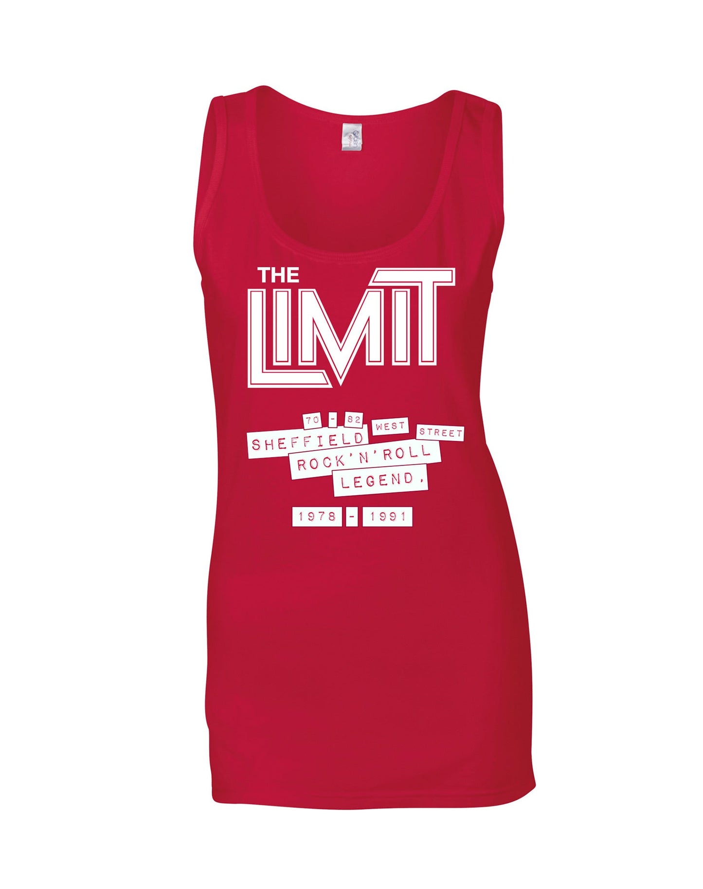The Limit ladies fit vest - various colours - Dirty Stop Outs