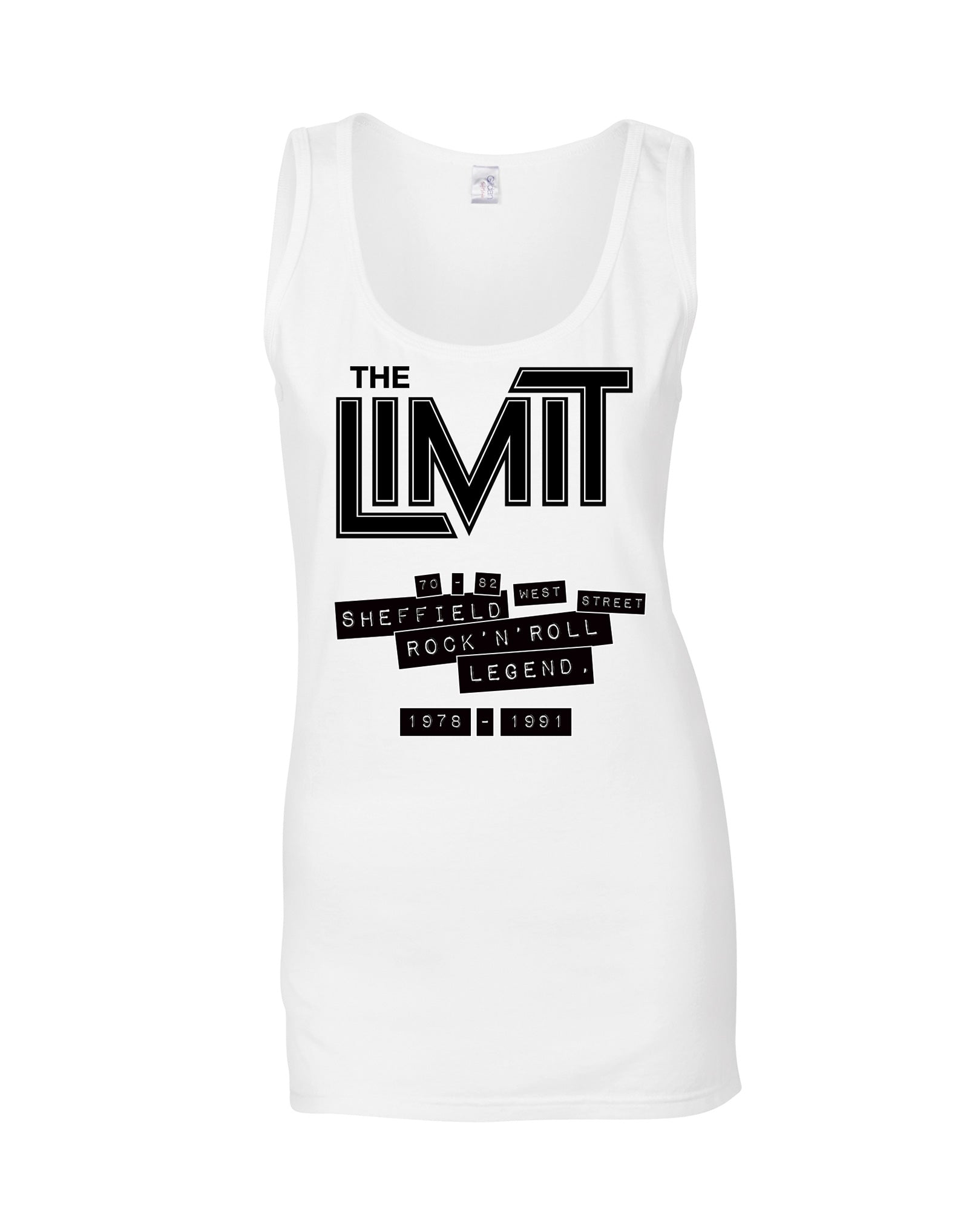 The Limit ladies fit vest - various colours - Dirty Stop Outs