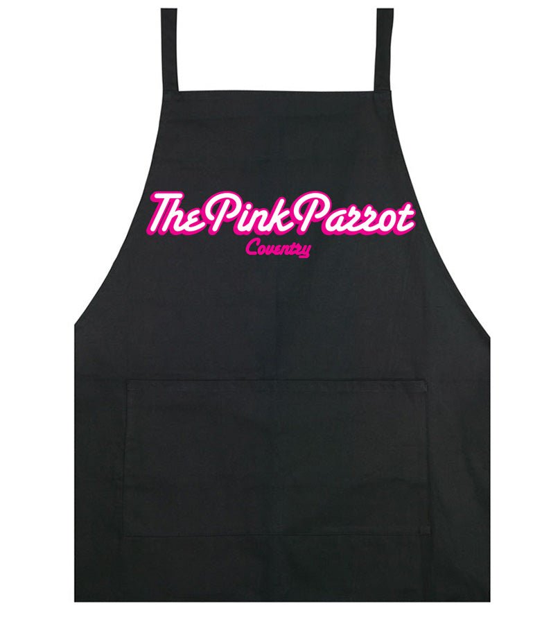 The Pink Parrot cooking apron - Dirty Stop Outs