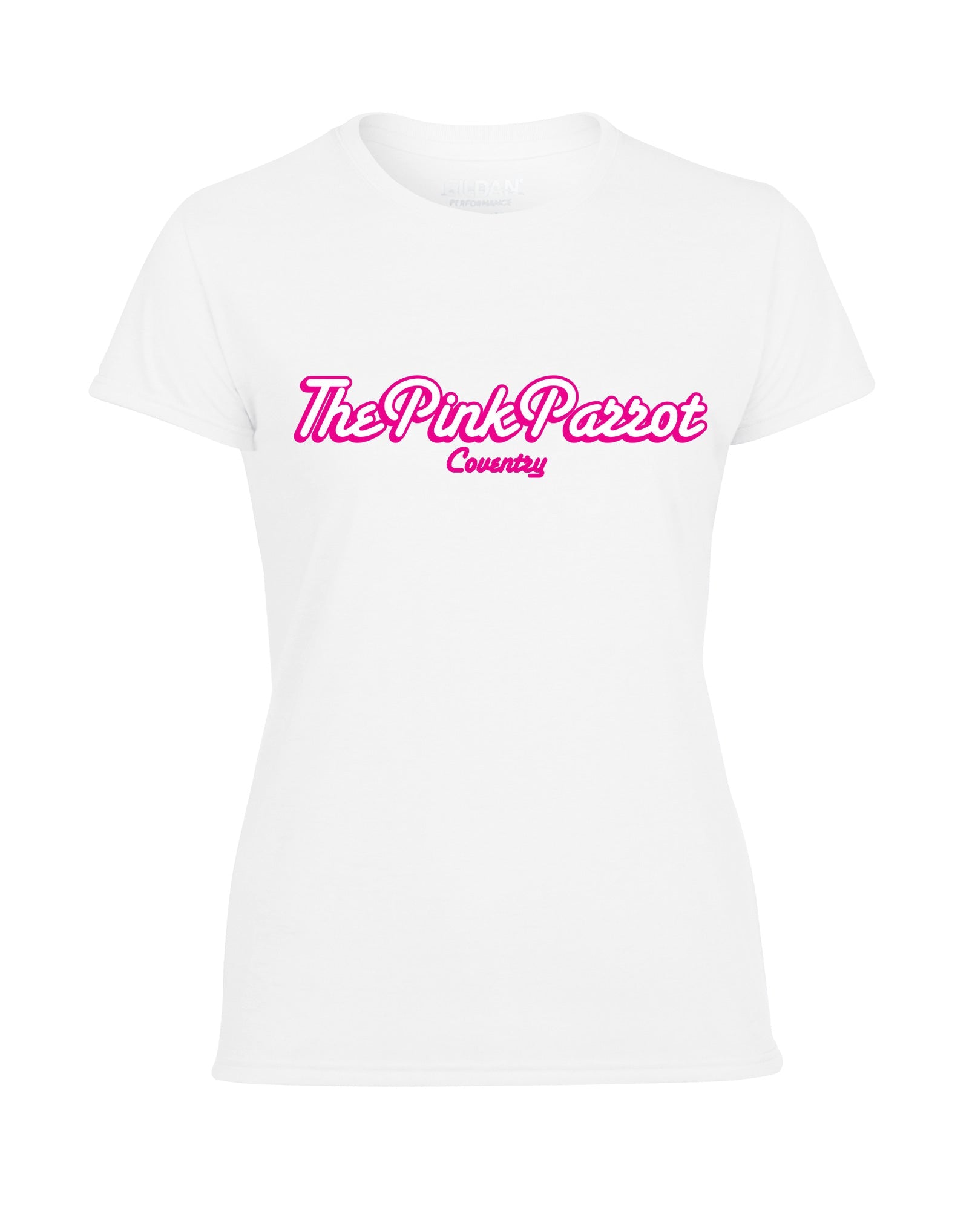 The Pink Parrot ladies fit t-shirt- various colours - Dirty Stop Outs