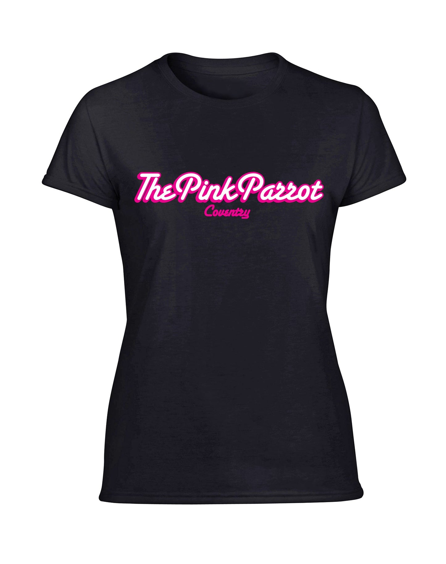 The Pink Parrot ladies fit t-shirt- various colours - Dirty Stop Outs