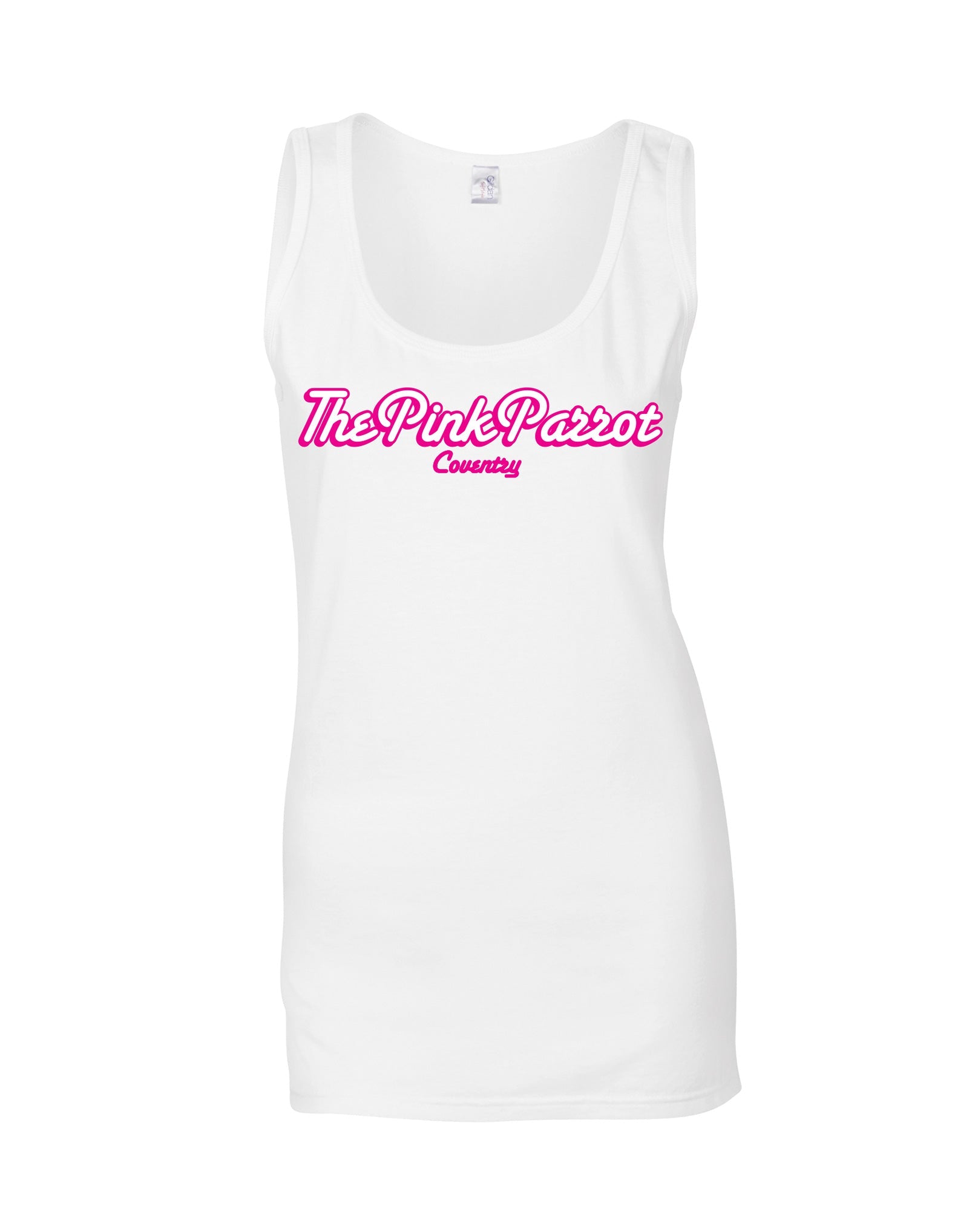 The Pink Parrot ladies fit vest - various colours - Dirty Stop Outs