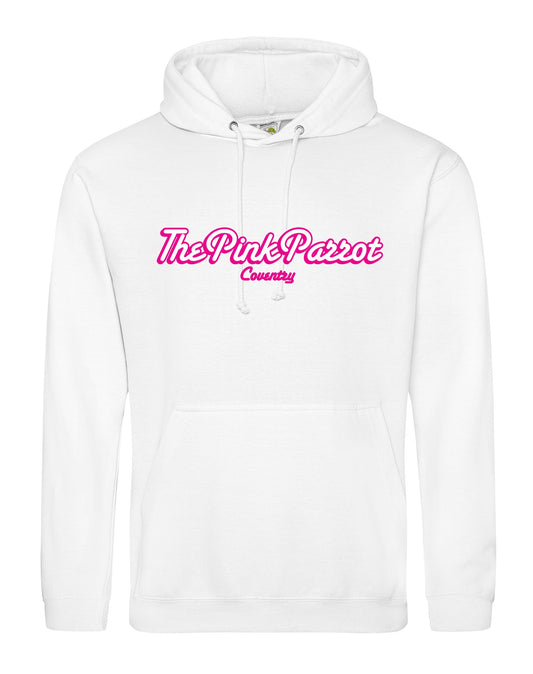 The Pink Parrot unisex fit hoodie - various colours - Dirty Stop Outs
