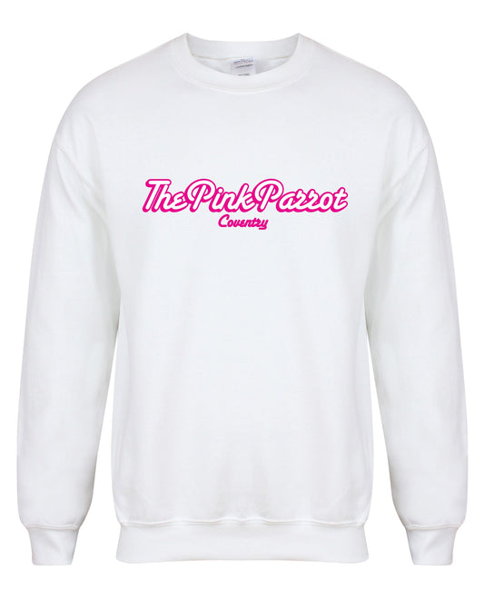 The Pink Parrot unisex fit sweatshirt - various colours - Dirty Stop Outs