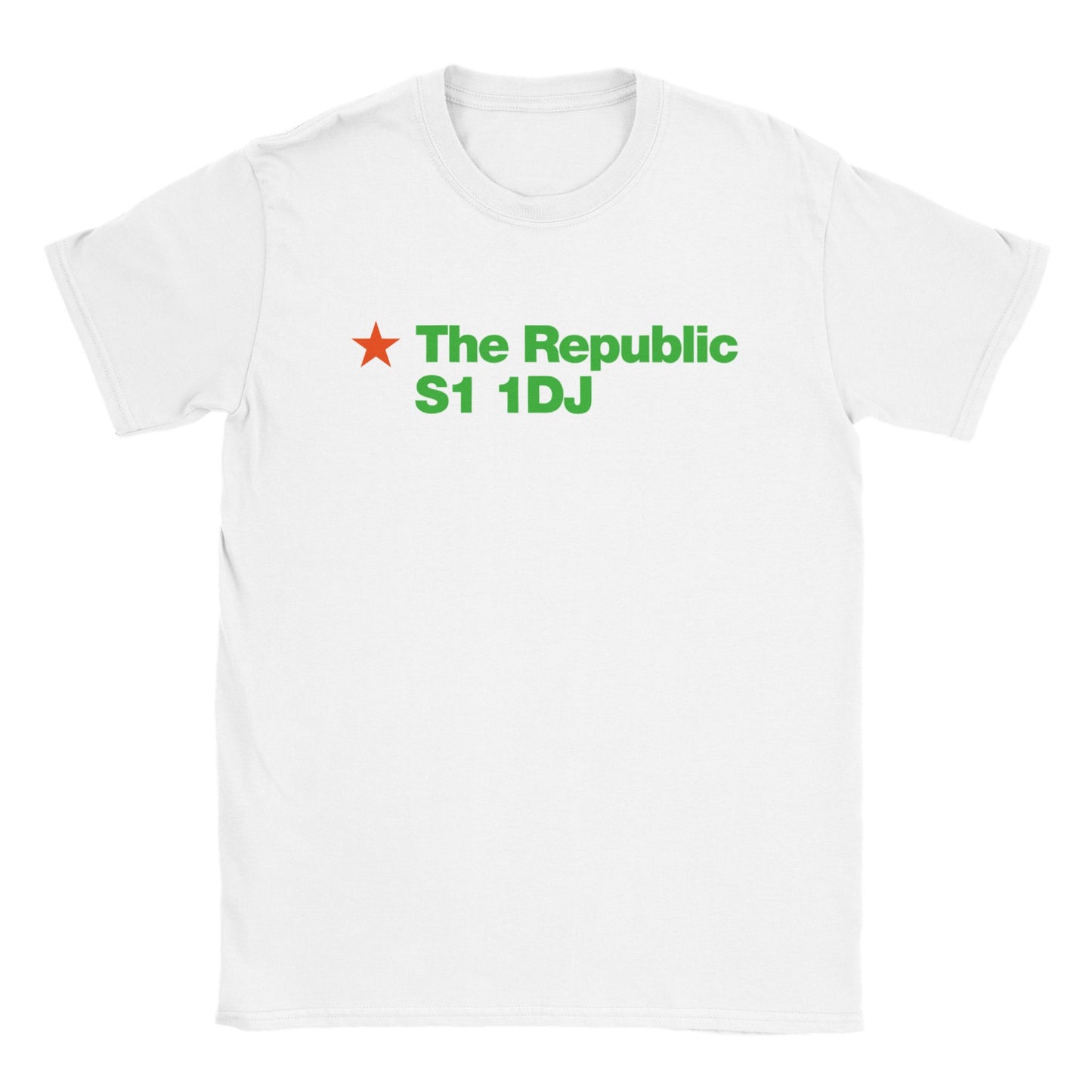 The Republic - S1 1DJ - unisex fit T-shirt - re-discover your inner DJ - Dirty Stop Outs