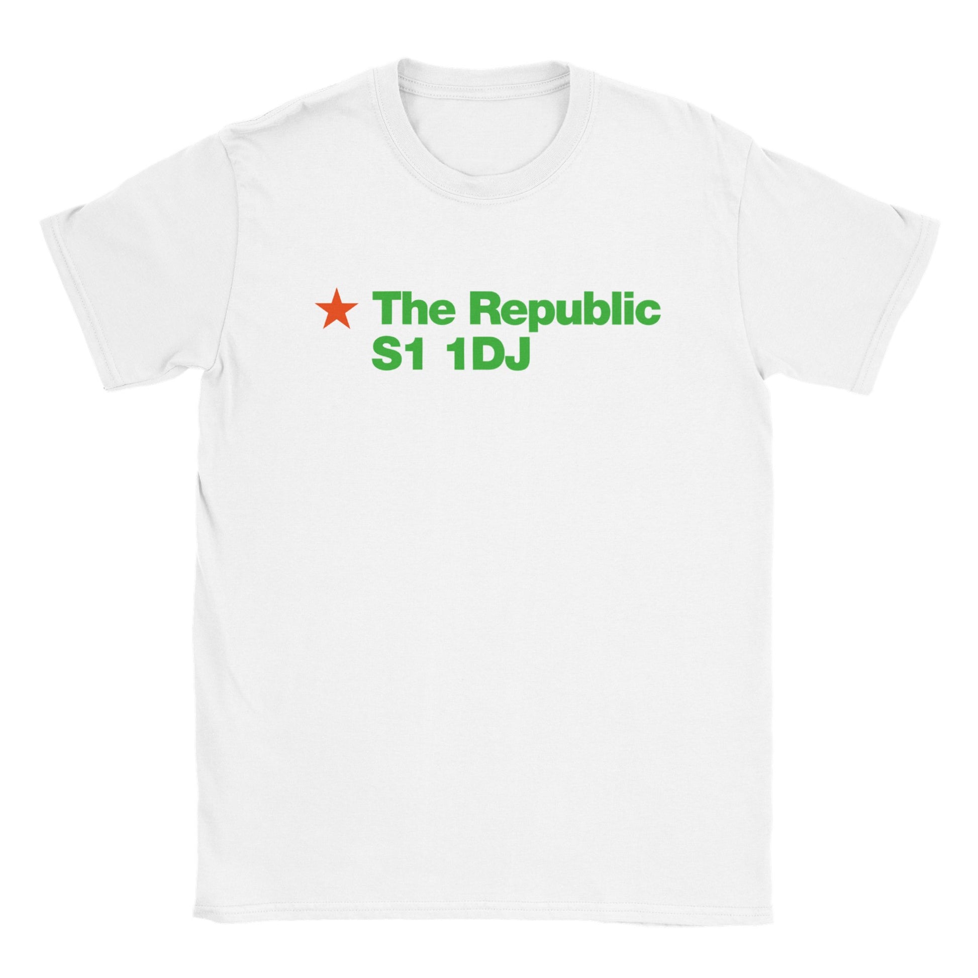 The Republic - S1 1DJ - unisex fit T-shirt - re-discover your inner DJ - Dirty Stop Outs