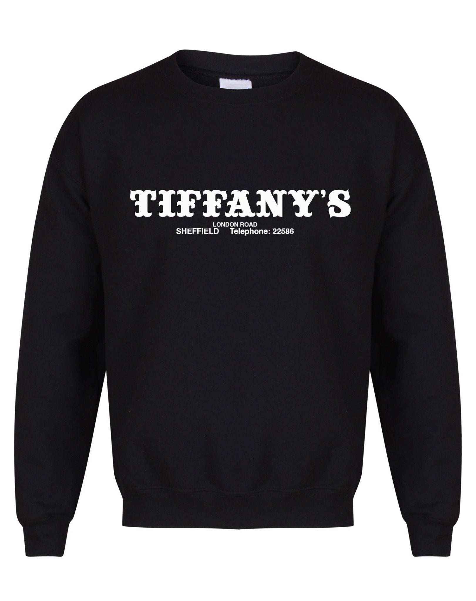 Tiffany's Sheffield unisex fit sweatshirt - various colours - Dirty Stop Outs