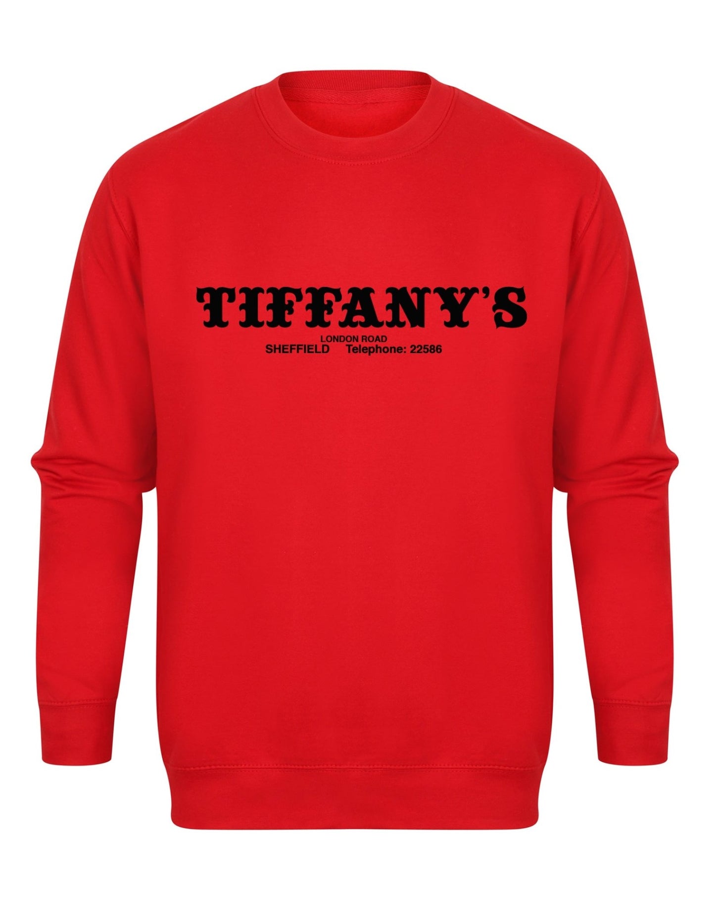 Tiffany's Sheffield unisex fit sweatshirt - various colours - Dirty Stop Outs