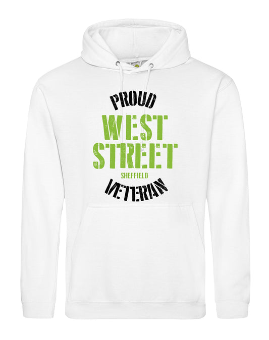 West Street Veteran unisex fit hoodie - various colours - Dirty Stop Outs