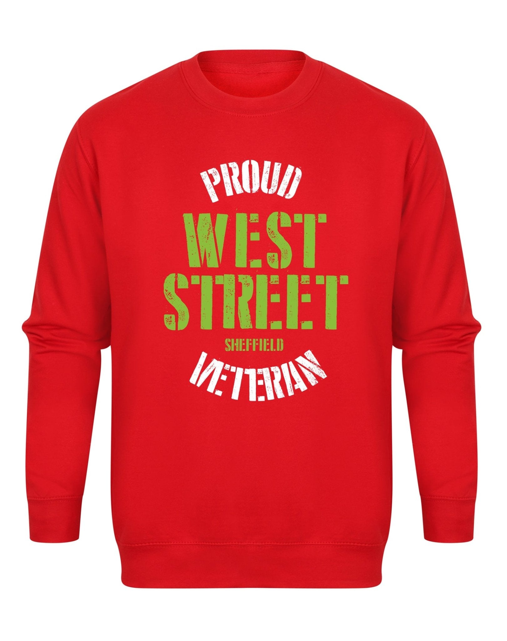 West Street Veteran unisex fit sweatshirt - various colours - Dirty Stop Outs