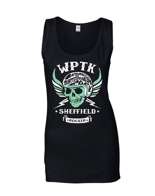 WPTK (Wapentake) biker skull ladies fit vest - various colours - Dirty Stop Outs