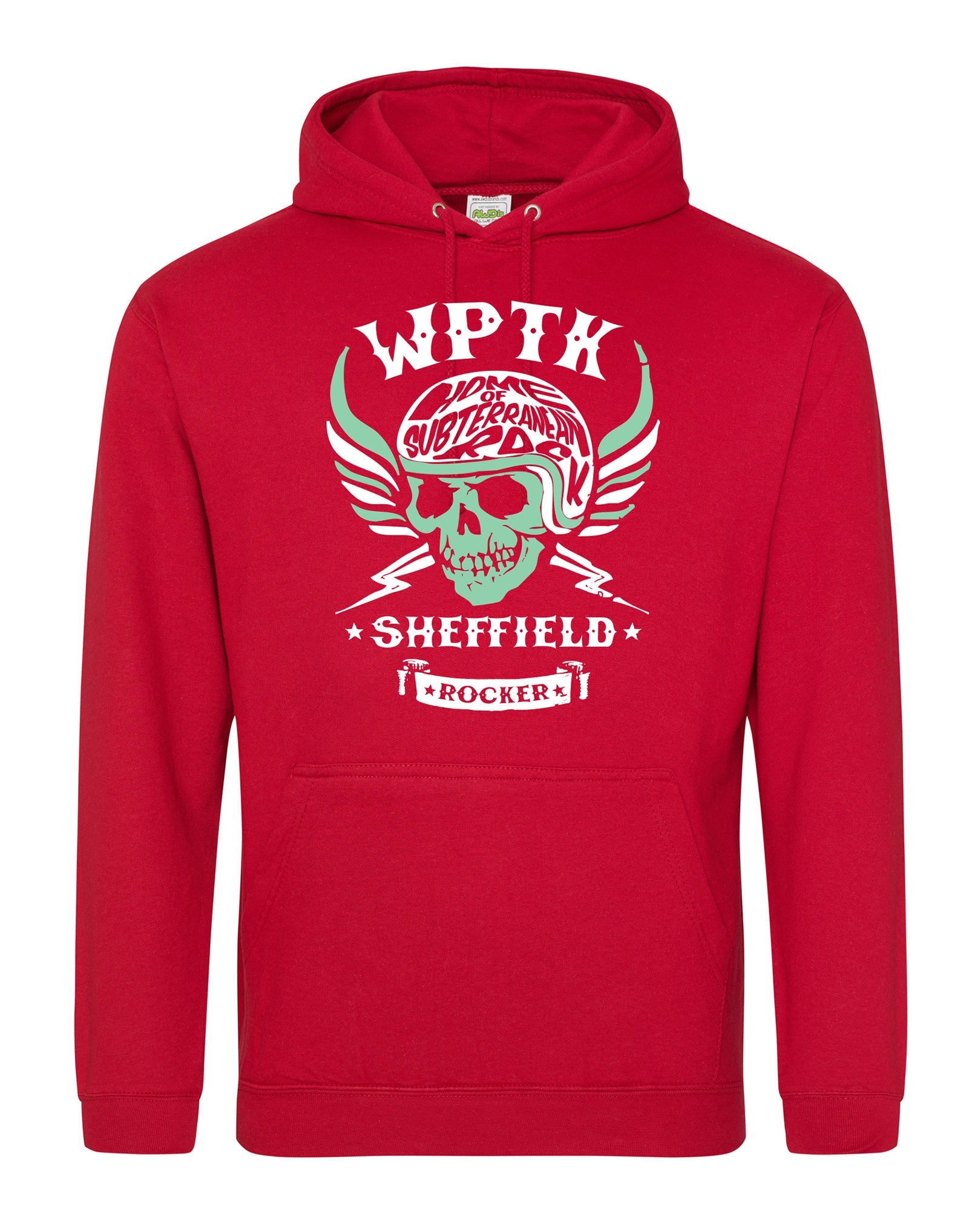 WPTK (Wapentake) biker skull unisex fit hoodie - various colours - Dirty Stop Outs